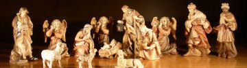 Original DOLFI-Skulpturen aus Südtirol - Christi Geburt